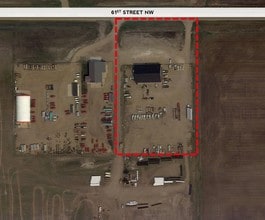 8269 61st St NW, Stanley, ND - VUE AÉRIENNE vue de carte - Image1