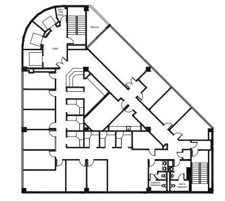 888 W 6th St, Los Angeles, CA à louer Plan d’étage– Image 1 sur 1