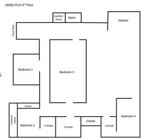 16585 Pacific Coast Hwy, Sunset Beach, CA à louer Plan d’étage– Image 1 sur 1