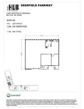 13000 Deerfield Pky, Alpharetta, GA à louer Plan d’étage– Image 1 sur 1