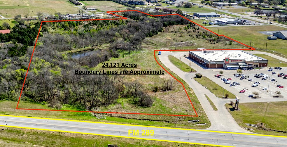 24 Acres FM 289, Pottsboro, TX à vendre - Photo principale – Image 1 sur 27