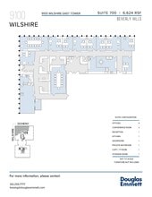 9100 Wilshire Blvd, Beverly Hills, CA à louer Plan d’étage– Image 1 sur 1