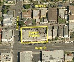 301-319 E South St, Long Beach, CA - VUE AÉRIENNE  vue de carte