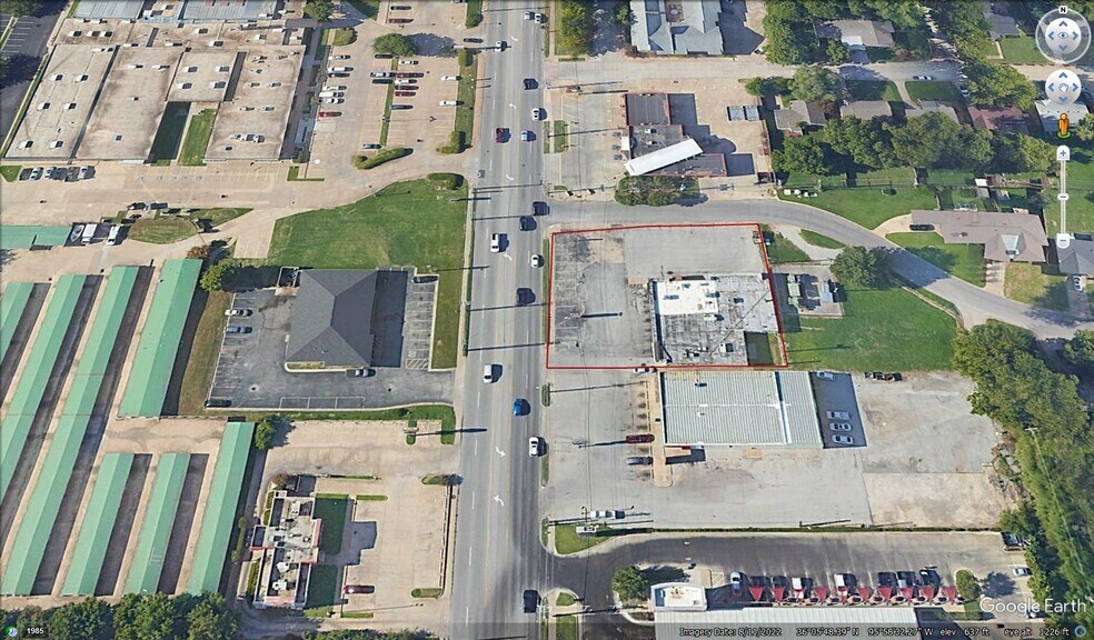 4601 S Peoria Ave, Tulsa, OK à vendre - Aérien – Image 2 sur 2