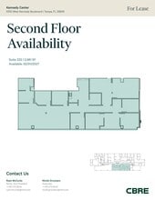 5100 W Kennedy Blvd, Tampa, FL à louer Plan de site– Image 1 sur 1