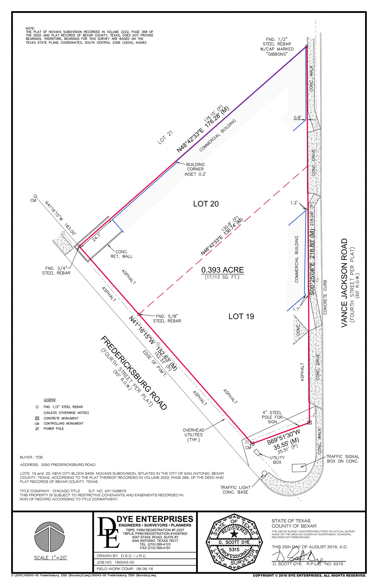 3350 Fredericksburg Rd, San Antonio, TX à louer Plan de site– Image 1 sur 1