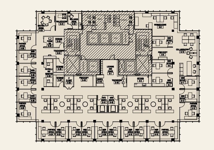 11 King St W, Toronto, ON à louer Plan d’étage– Image 1 sur 1