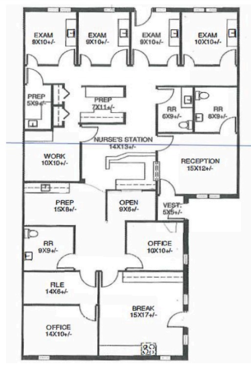 5509 Pleasant Valley Dr, Plano, TX à louer Plan d’étage– Image 1 sur 1