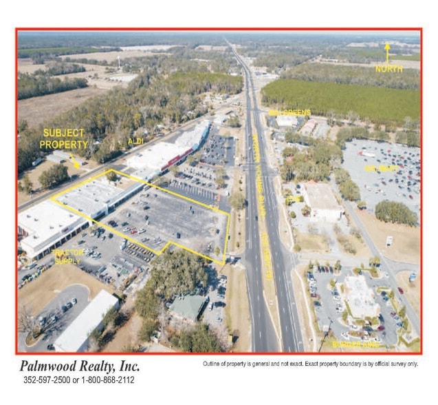 2202 N Young Blvd, Chiefland, FL à louer - Aérien – Image 3 sur 8