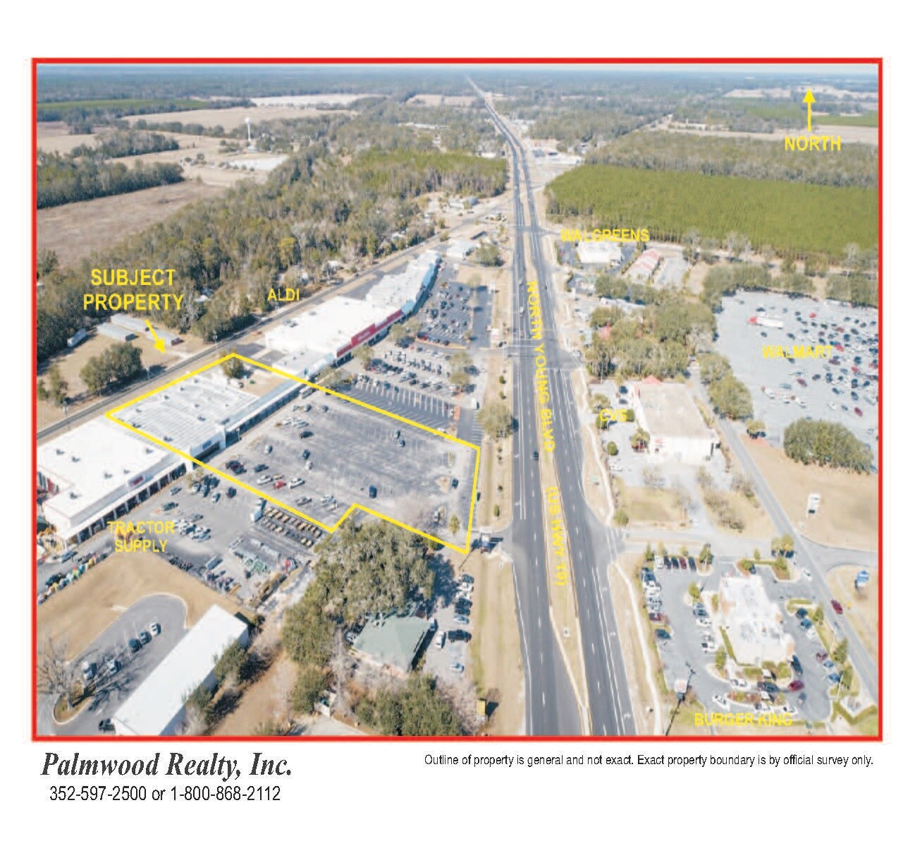 2202 N Young Blvd, Chiefland, FL à vendre Aérien– Image 1 sur 7
