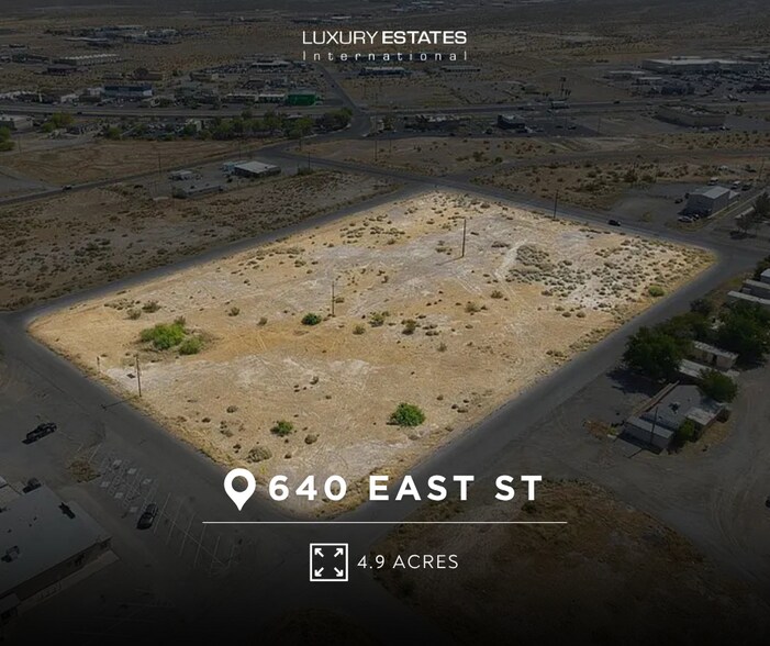 640 East, Pahrump, NV à vendre - Aérien – Image 1 sur 8