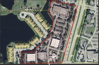 8001 SW 36th St, Davie, FL - Vue aérienne vue de carte