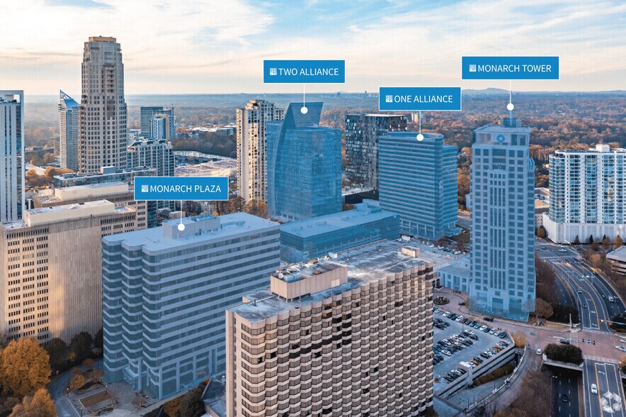 3414 Peachtree Rd NE, Atlanta, GA à louer - Aérien – Image 3 sur 22