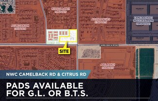 Plus de détails pour NWC Camelback Road & Citrus Road, Litchfield Park, AZ - Local commercial à louer