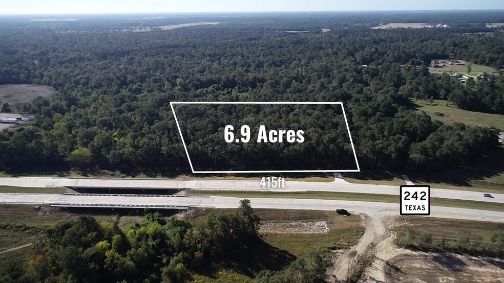 17526 Texas 242, Conroe, TX à vendre - Aérien – Image 1 sur 4