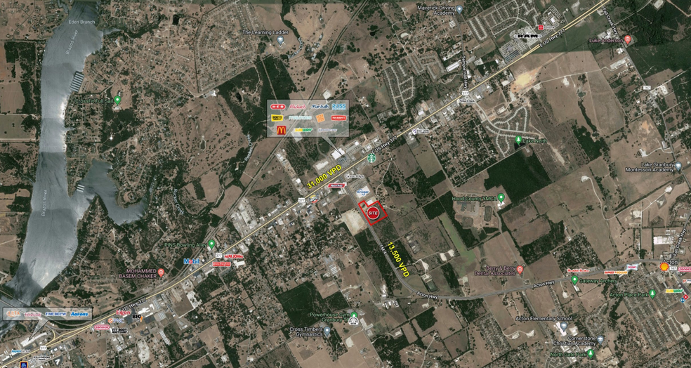 3628 FM 4 & Highway 377, Granbury, TX à louer - Aérien – Image 3 sur 5