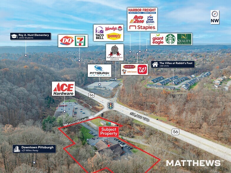 853 Falcon Park Rd, New Kensington, PA à vendre - Photo de l’immeuble – Image 3 sur 3