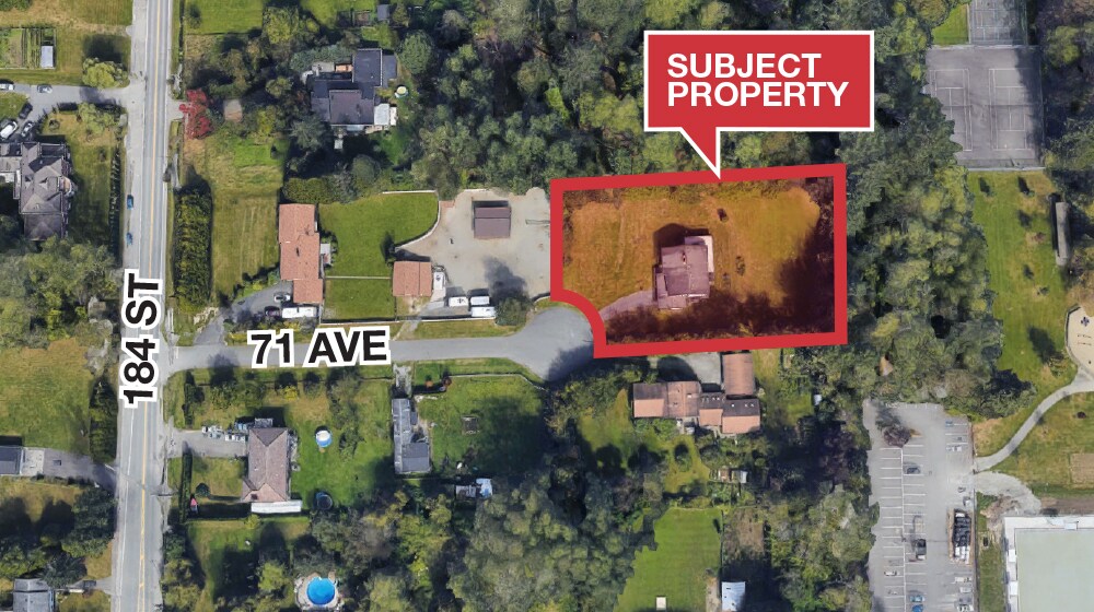 18465 71 Av, Surrey, BC à vendre Aérien– Image 1 sur 3