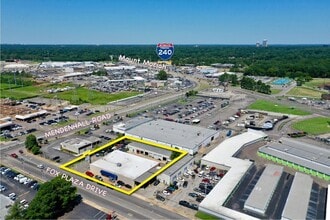 5390 Fox Plaza Dr, Memphis, TN - Vue aérienne vue de carte