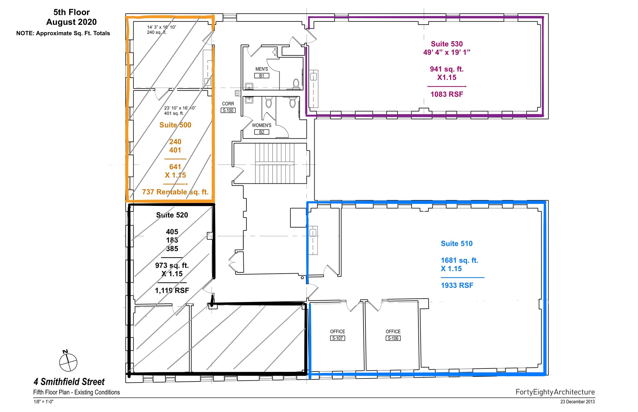 4-6 Smithfield St, Pittsburgh, PA à louer Plan d’étage– Image 1 sur 7