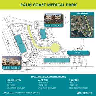Plus de détails pour 4 Medical ct, Palm Coast, FL - Bureau/Médical à louer