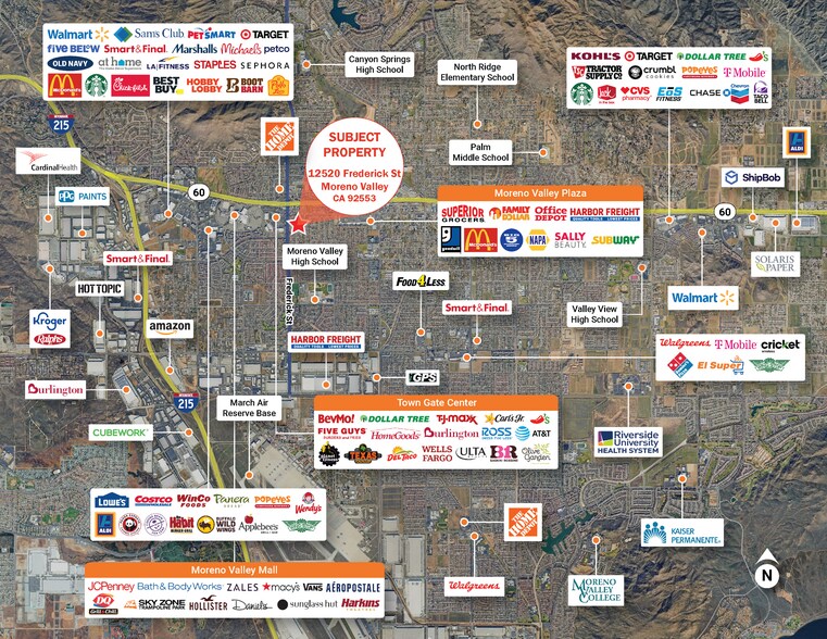 12520 Frederick St, Moreno Valley, CA à vendre - Photo de l’immeuble – Image 2 sur 7