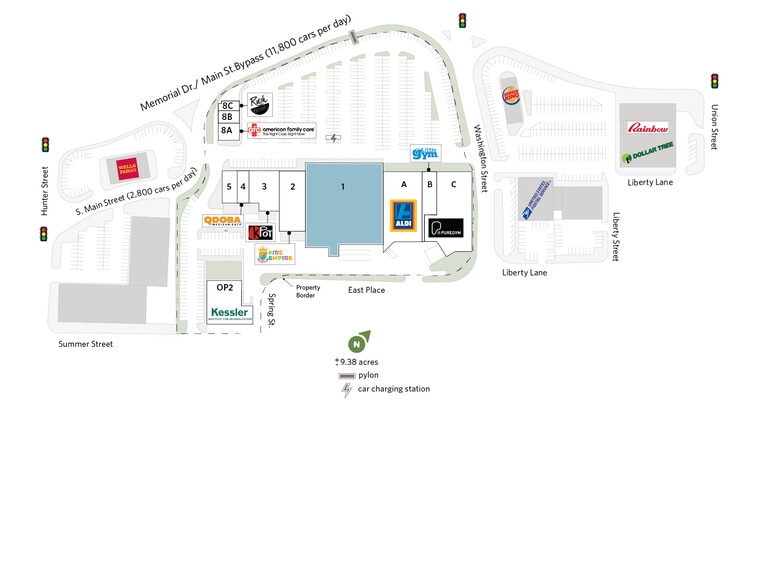 2-4 Memorial Dr, Lodi, NJ à louer - Plan de site – Image 3 sur 10