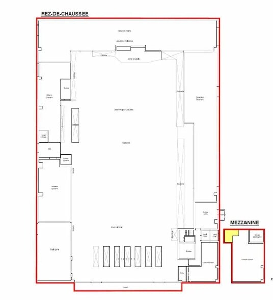 Local commercial dans Romans-sur-Isère à louer - Plan d’étage – Image 3 sur 3