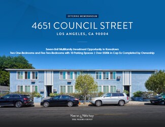 Plus de détails pour 4651 Council St, Los Angeles, CA - Logement à vendre