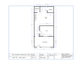 7768 Cumming Hwy, Canton, GA à louer Plan d’étage– Image 1 sur 1