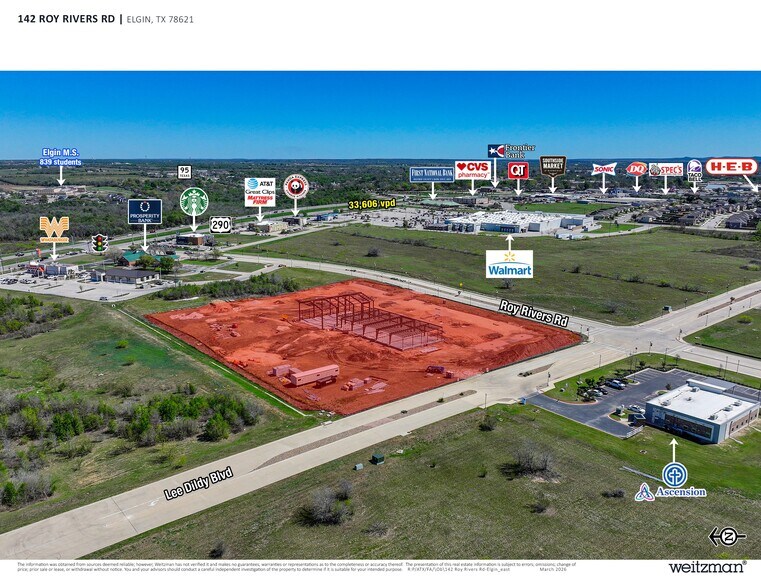 142 Roy Rivers Rd, Elgin, TX à louer - Photo de la construction – Image 3 sur 4