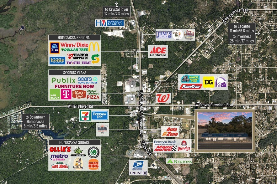 4065 S Suncoast Blvd, Homosassa, FL à vendre - Photo de l’immeuble – Image 2 sur 26