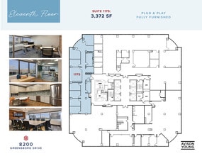 8180-8200 Greensboro Dr, McLean, VA à louer Plan d’étage– Image 1 sur 6