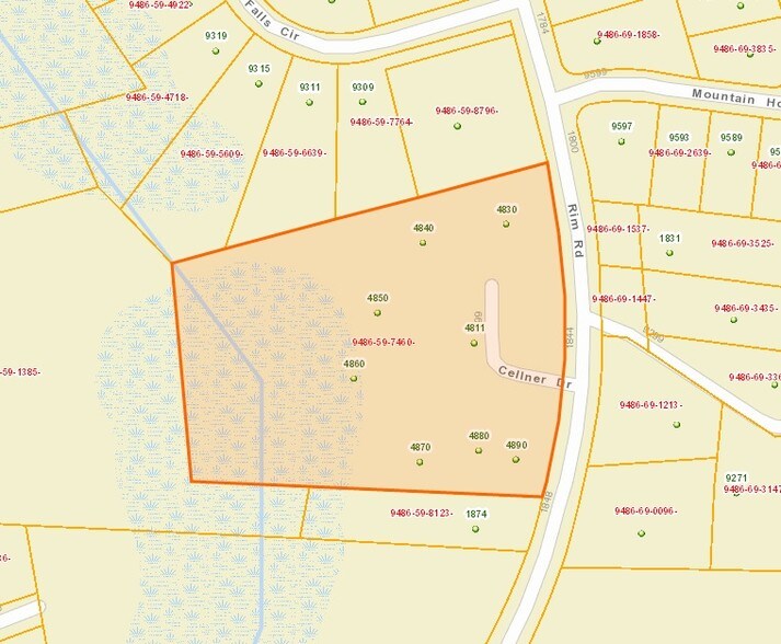 4811 Cellner Dr, Fayetteville, NC à vendre - Plan cadastral – Image 3 sur 14
