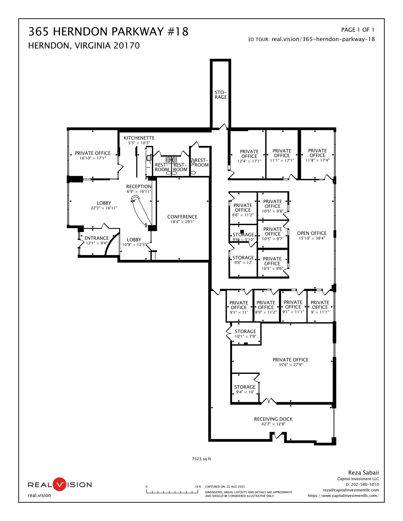 365 Herndon Pky, Herndon, VA à louer Plan de site– Image 1 sur 12