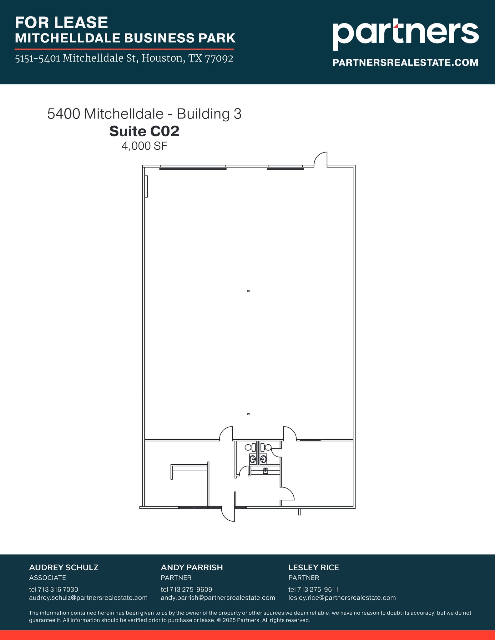 5151 Mitchelldale St, Houston, TX à louer Plan de site– Image 1 sur 1