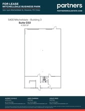 5151 Mitchelldale St, Houston, TX à louer Plan de site– Image 1 sur 1
