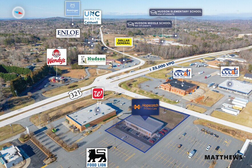 3060 Hickory Blvd, Hudson, NC à vendre - Photo de l’immeuble – Image 3 sur 3