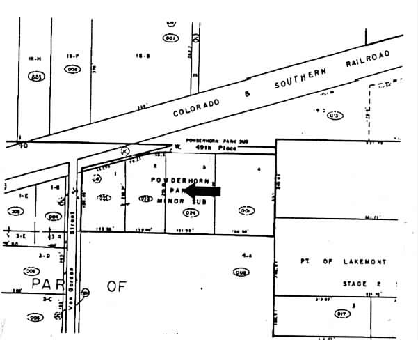 4894 Van Gordon St, Wheat Ridge, CO à louer - Plan cadastral – Image 3 sur 8