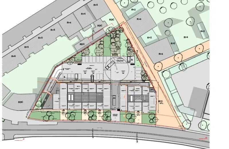 25 Rue Paul Duvivier, Lyon à louer Plan de site– Image 1 sur 20
