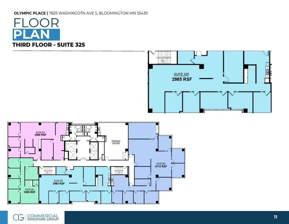 7825 Washington Ave S, Minneapolis, MN à louer Plan d’étage– Image 1 sur 1