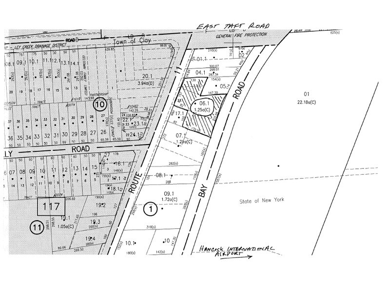 3910 Brewerton Rd, North Syracuse, NY à vendre - Plan cadastral – Image 2 sur 3