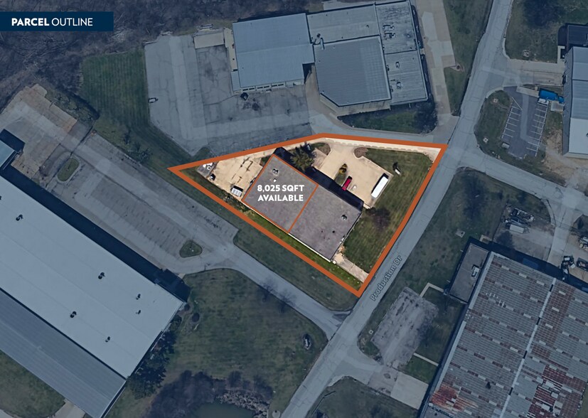 8054-8056 Production Dr, Florence, KY à louer - Aérien – Image 3 sur 4