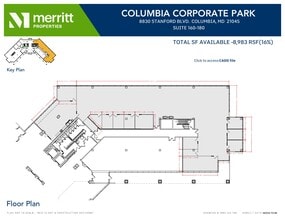 8830 Stanford Blvd, Columbia, MD à louer Plan d’étage– Image 1 sur 1