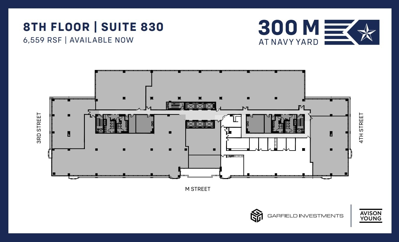 300 M St SE, Washington, DC à louer Plan d’étage– Image 1 sur 1