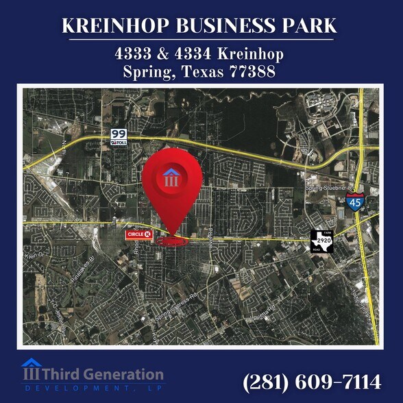 4333-4334 Kreinhop Rd, Spring, TX à louer - Vidéo sur l’annonce professionnelle – Image 2 sur 20