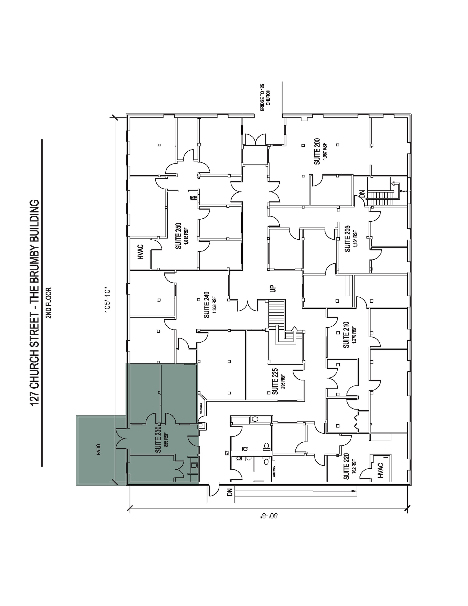 113 Church St, Marietta, GA à louer Plan d’étage– Image 1 sur 1