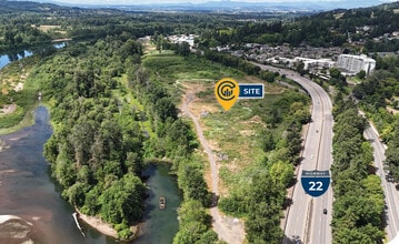 1750 Edgewater St, Salem, OR - Vue aérienne vue de carte