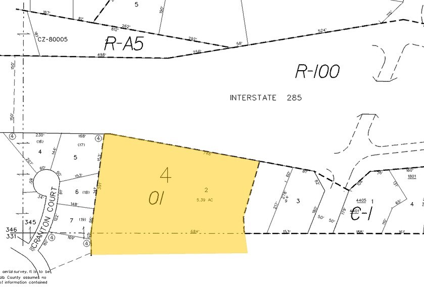 4386 Chamblee Dunwoody Rd, Atlanta, GA à vendre - Plan cadastral – Image 2 sur 14