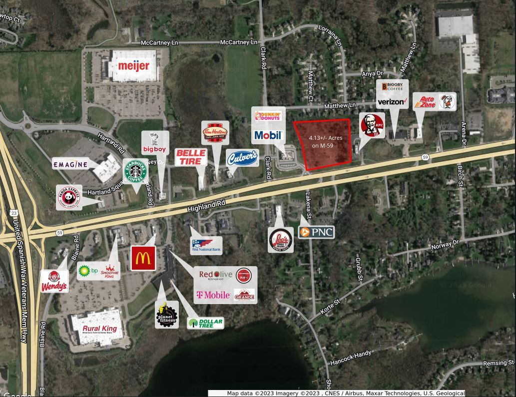 Highland Rd, Hartland, MI à vendre Aérien– Image 1 sur 4